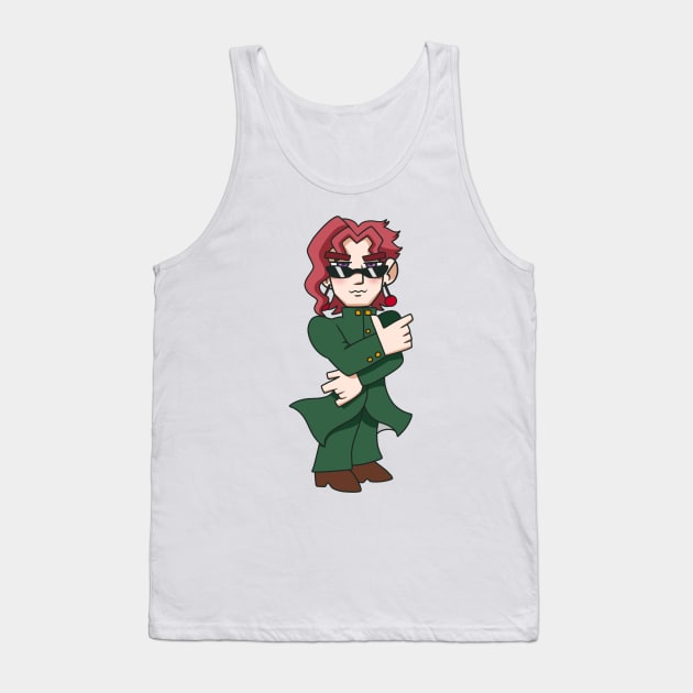 Mini Noriyaki Kakyoin Tank Top by emmydragonartz 